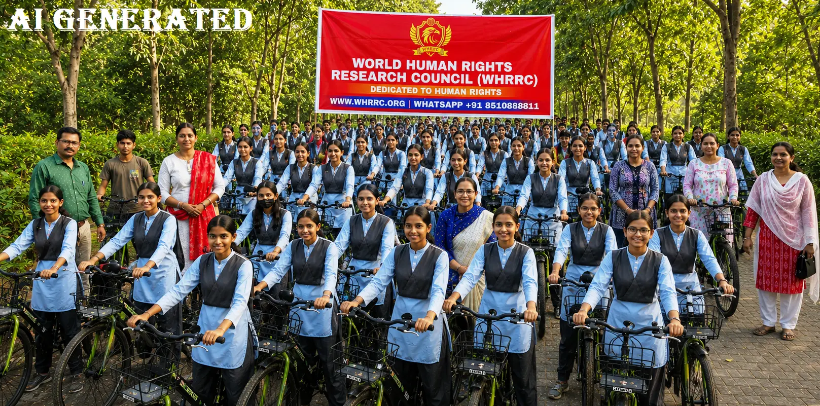 विश्व मानवाधिकार अनुसंधान परिषद् उदयपुर इकाई द्वारा वन्दे गंगा जन अभियान के अंतर्गत फतहसागर पाल पर साइकिल रैली का आयोजन किया गया