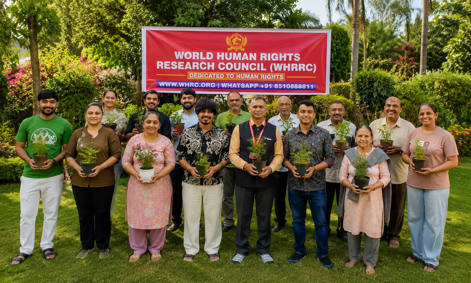 विश्व पर्यावरण दिवस पर राजकोट में वर्ल्ड ह्यूमन राइट्स रिसर्च काउंसिल द्वारा वृक्ष वितरण अभियान, हरित भविष्य का दिया संदेश